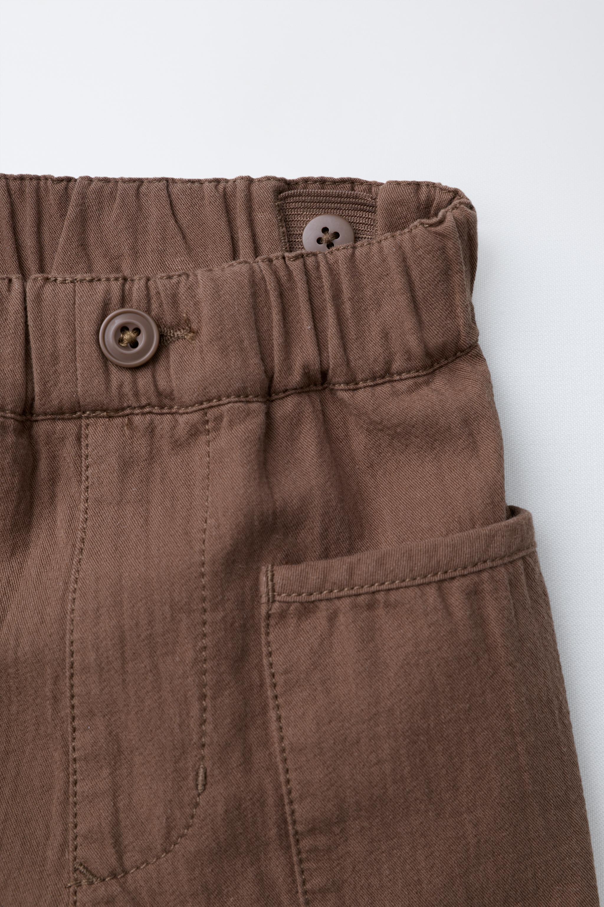 STRAIGHT LEG PANTS WITH POCKETS